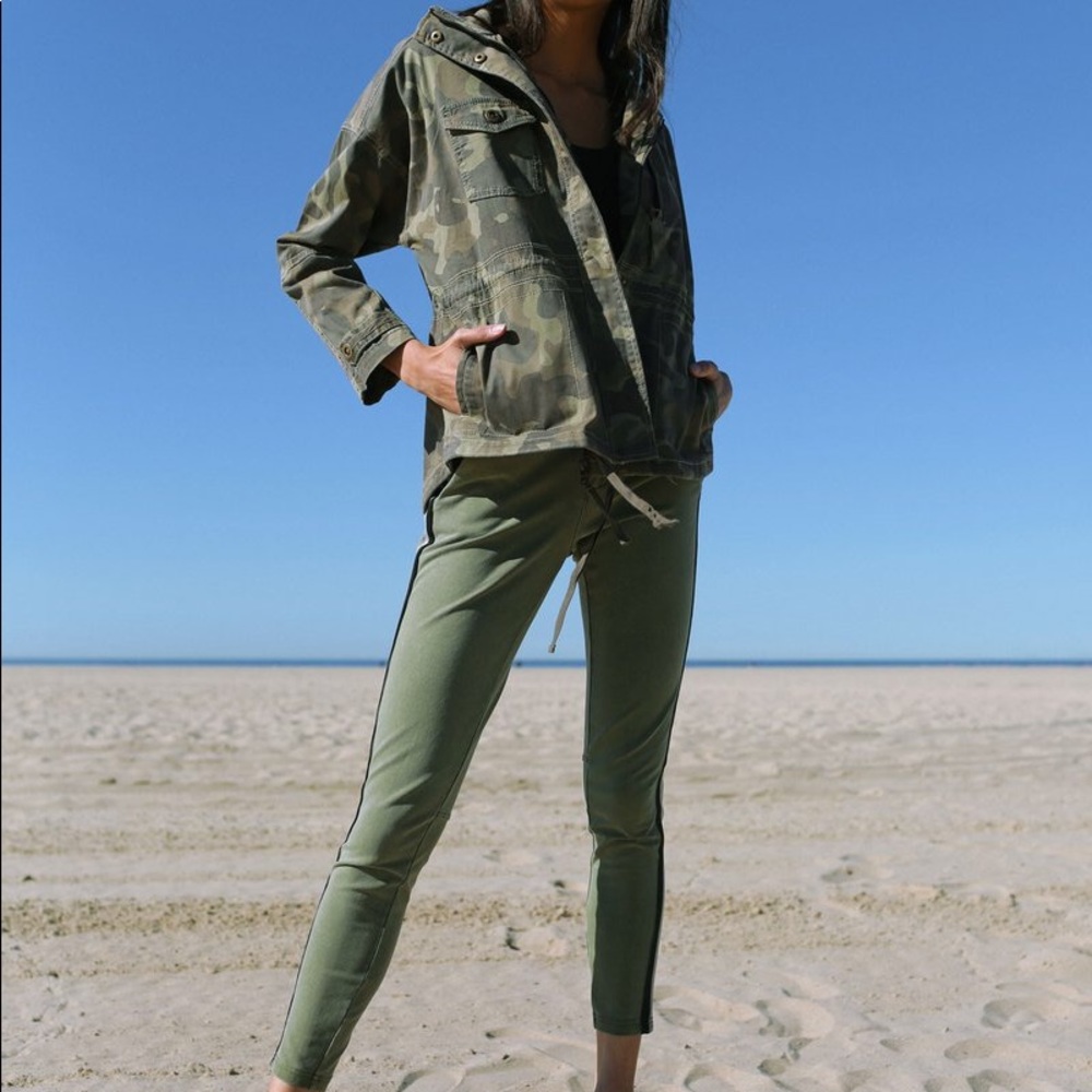 Anthropologie Marrakech Camo Anorak NEW